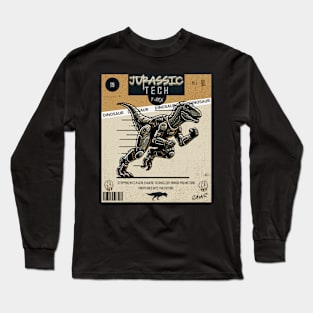 Dinosaur Magazine Cover Long Sleeve T-Shirt
